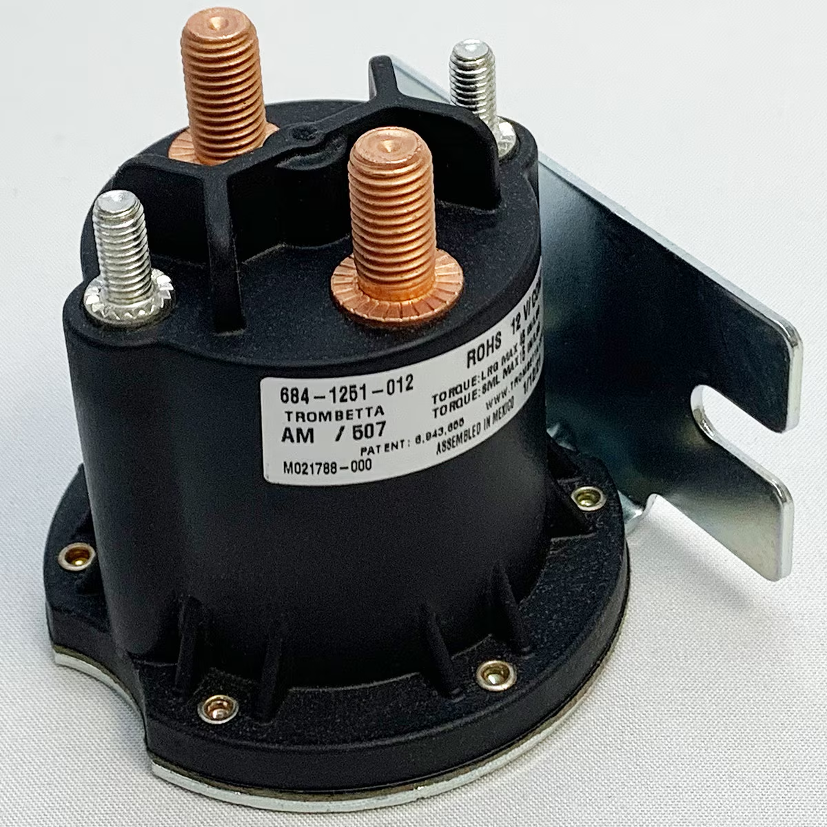 Trombetta 684-1251-012 PowerSeal Family 12 Volt DC Contactor Solenoid