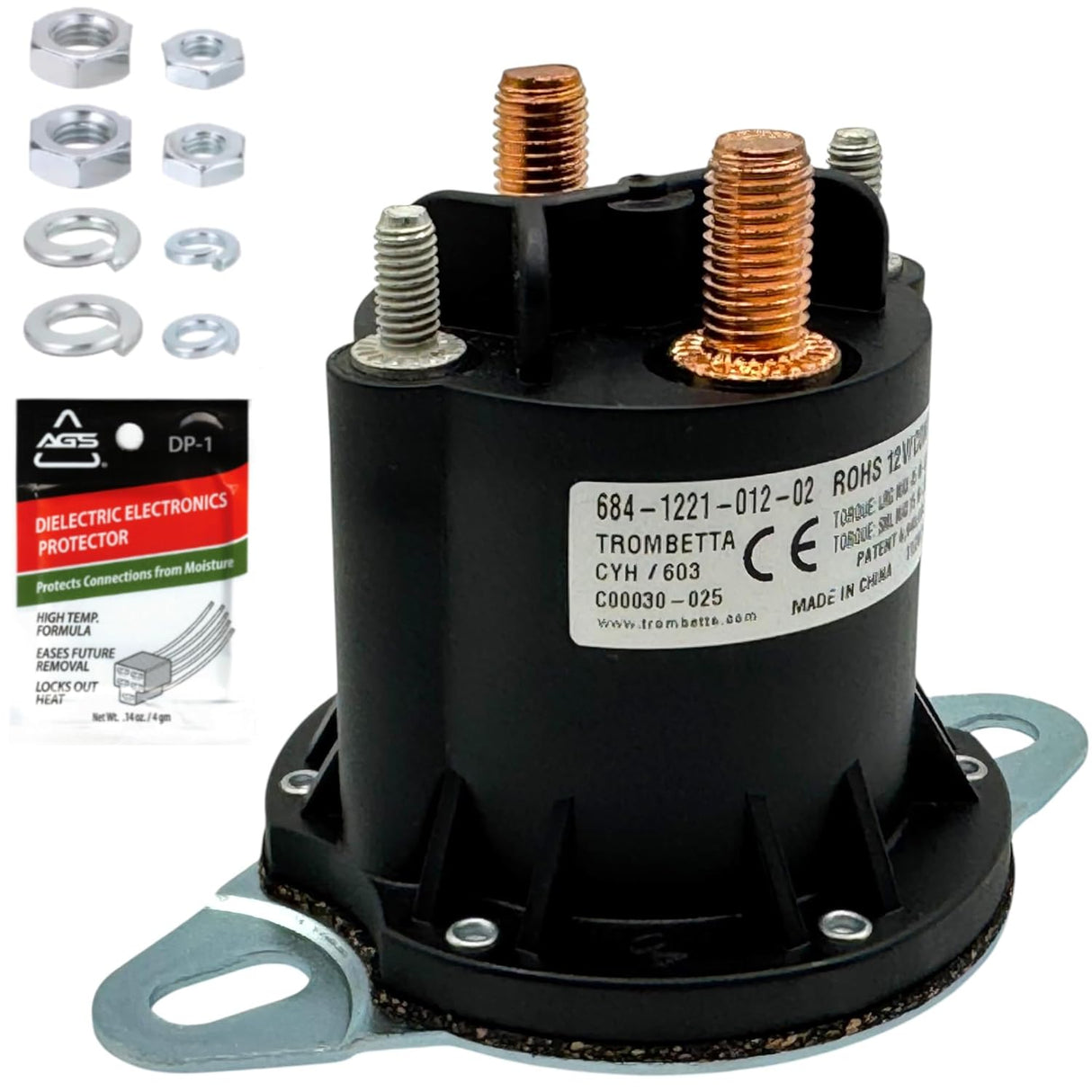 12V Snow Plow Solenoid Parts Kit Western Fisher Boss Mount Unimount Ultramount