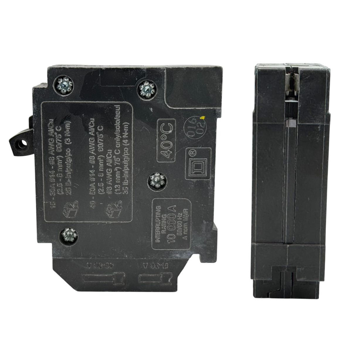 Square D Homeline Tandem 15/20 Amp Circuit Breaker - 1-Pole (HOMT1520)