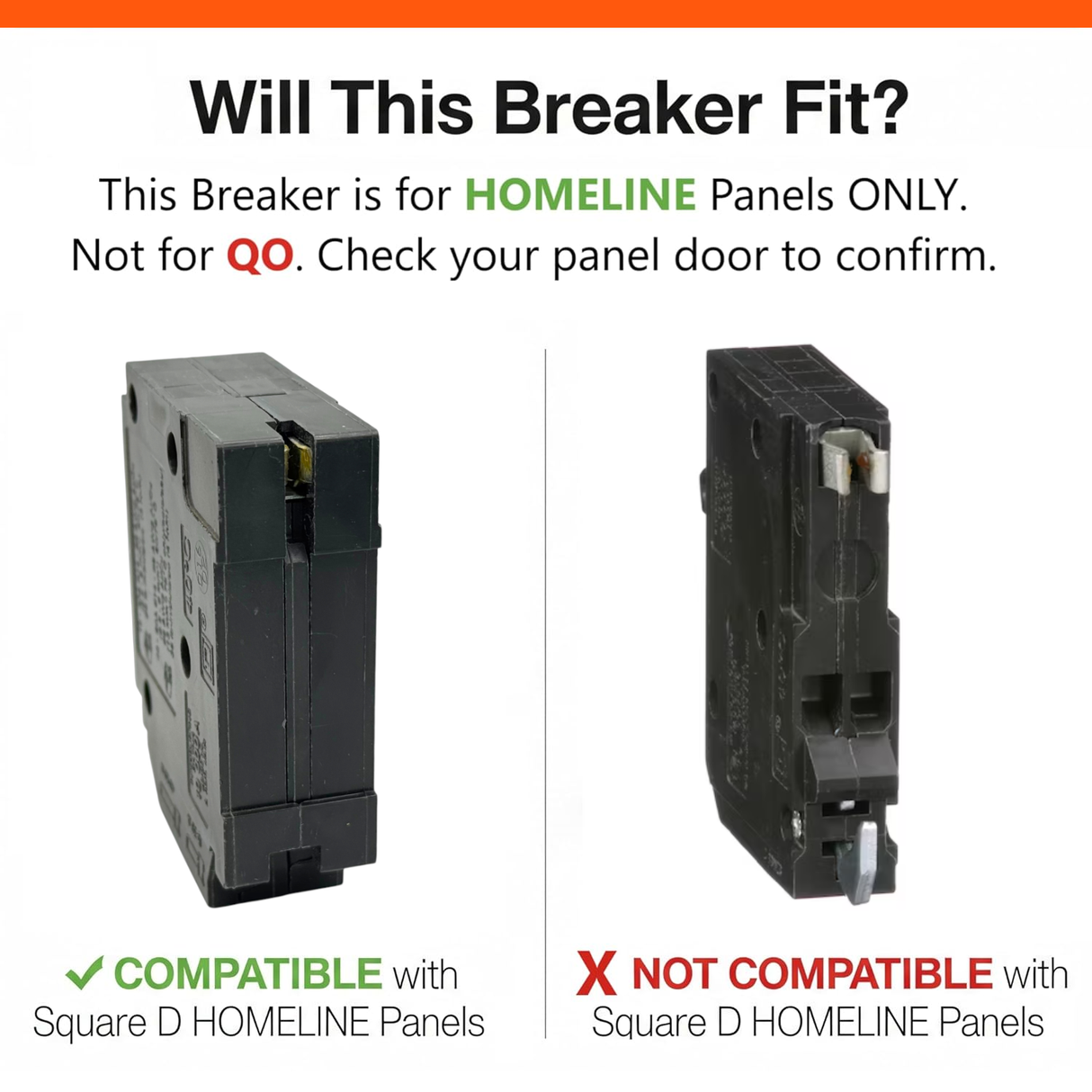 Square D Homeline Tandem 20/20 Amp Circuit Breaker - 1-Pole (HOMT2020)