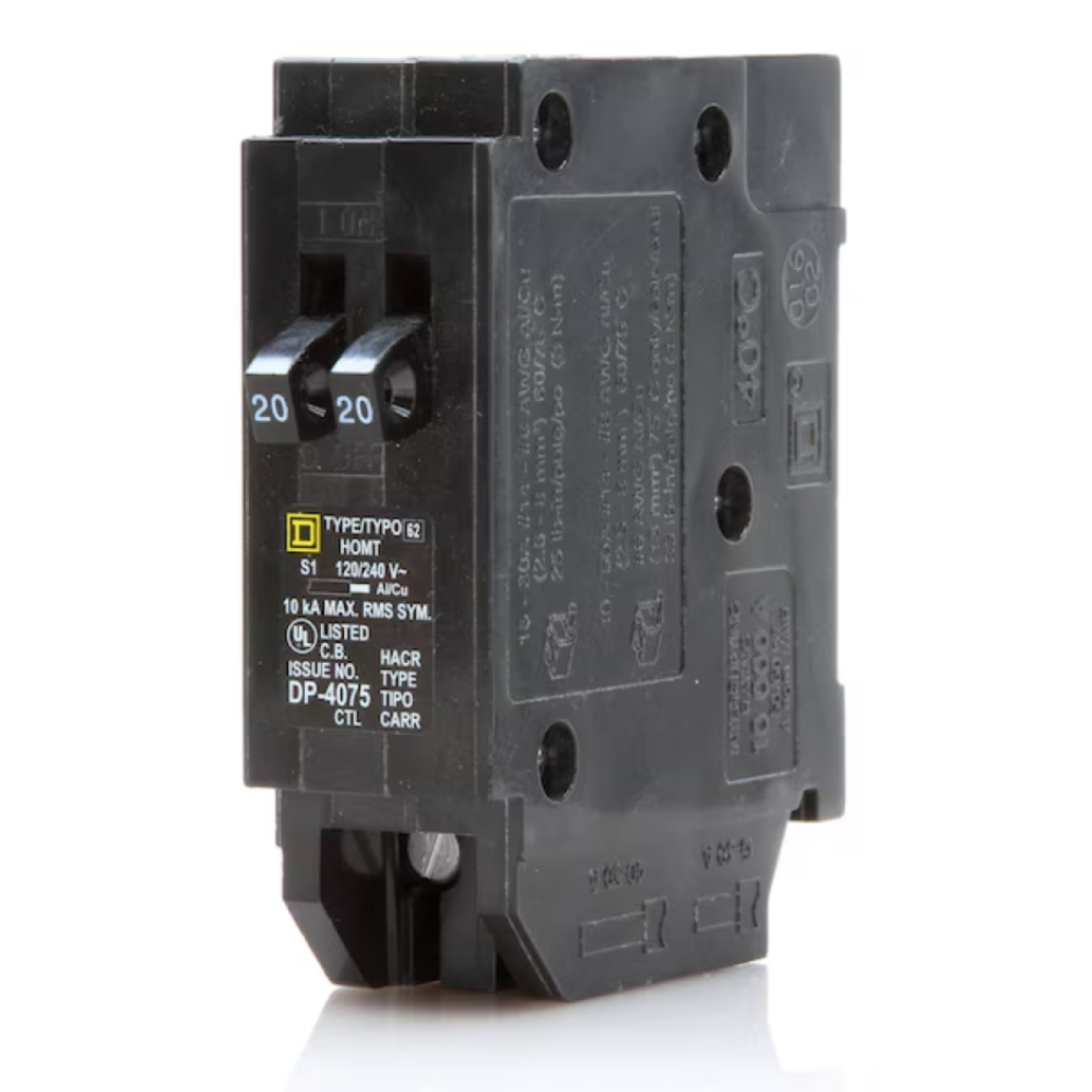Square D Tandem Circuit Breakers