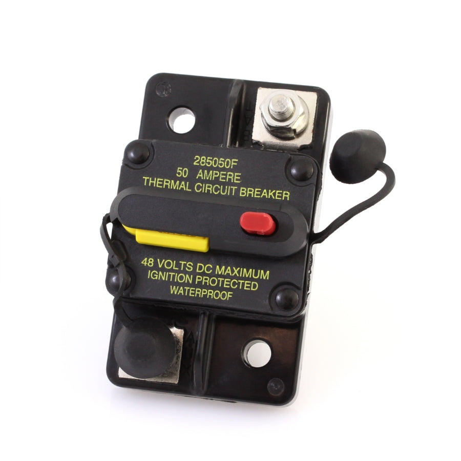 Eaton Bussmann 285050F-121-S 50A DC Circuit Breaker Surface Mount Marine RV 48V