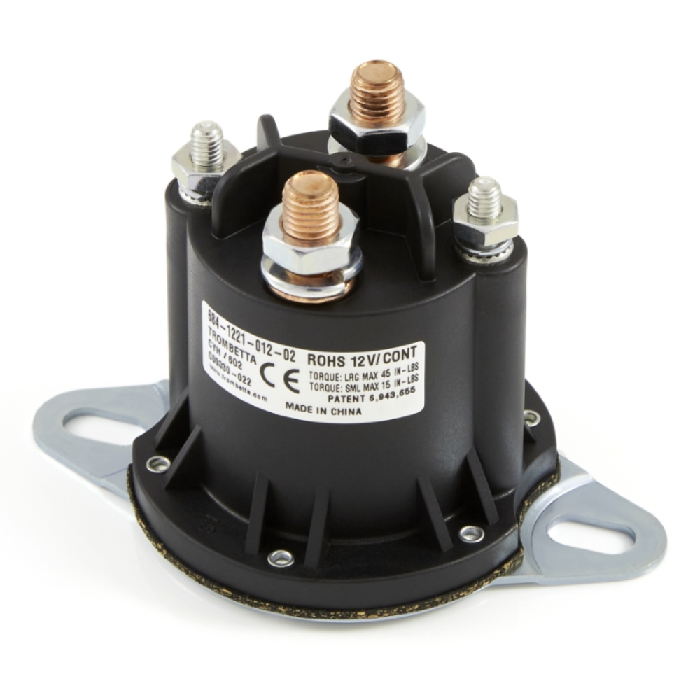 Trombetta OEM 684-1221-012-02 12VDC Powerseal DC Contactor, 150A, Hardware Included
