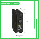 Square D Homeline 30 Amp Circuit Breaker - 1-Pole (HOM130)