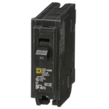 Square D Homeline 40 Amp Circuit Breaker - 1-Pole (HOM140)