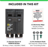 Square D Homeline 50 Amp Circuit Breaker - 2-Pole (HOM250)