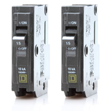 Square D QO 15 Amp Circuit Breaker - 1-Pole (QO115)